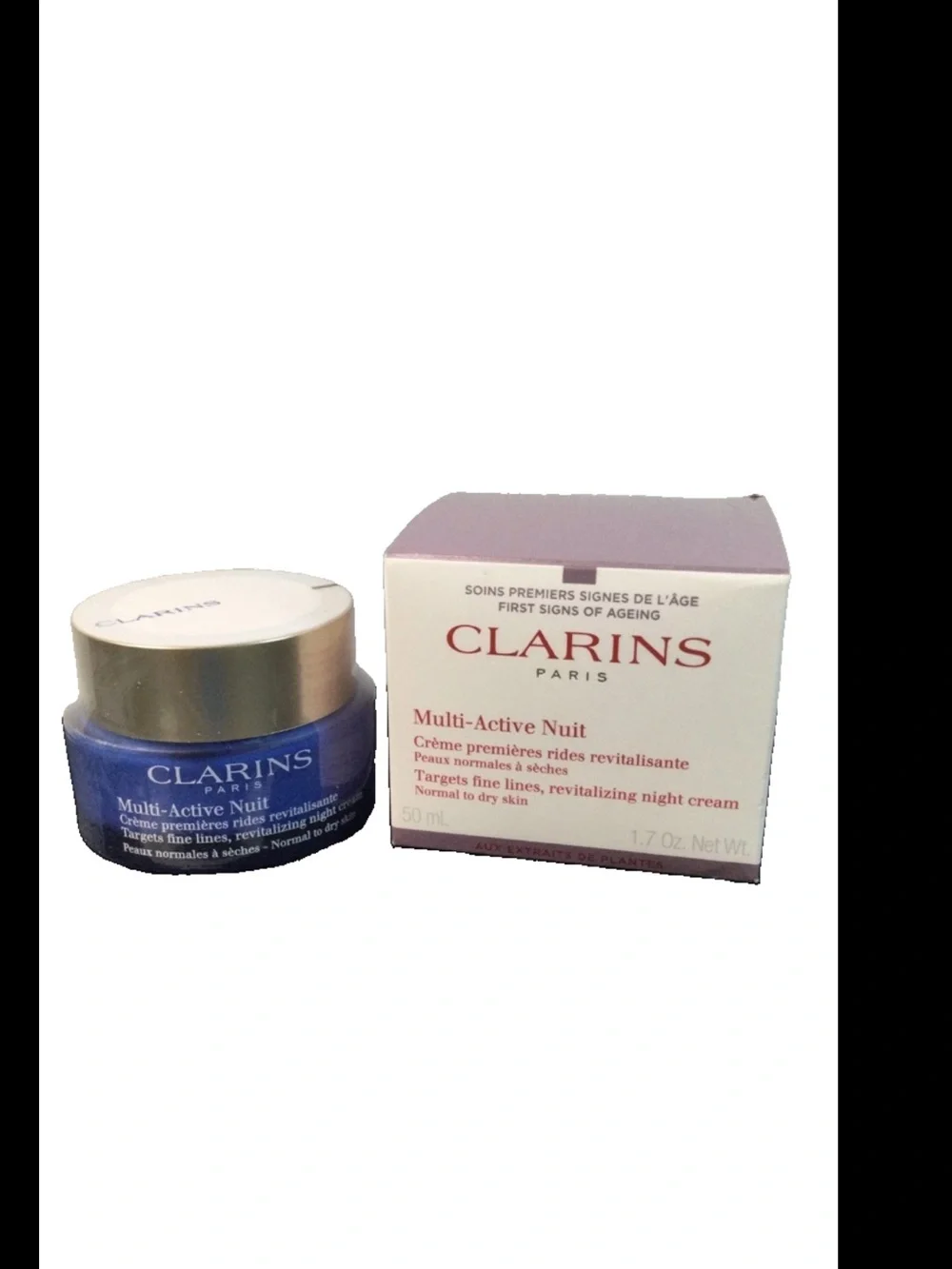 Clarins Multi-Intensive Nuit Super Restorative Night Cream 50ml/1.7oz NEW 2028